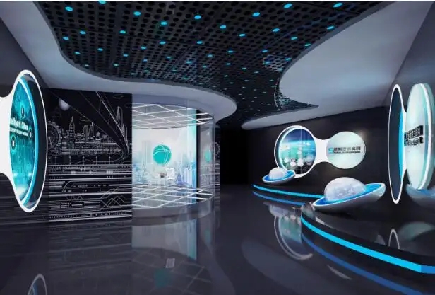 展廳設(shè)計(jì) ，展廳 ，鑫時(shí)空